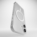 Kryt Puro IMPACT CLEAR D3O MagSafe pro iPhone 16 - transparentní