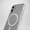 Kryt Puro IMPACT CLEAR D3O MagSafe pro iPhone 16 - transparentní