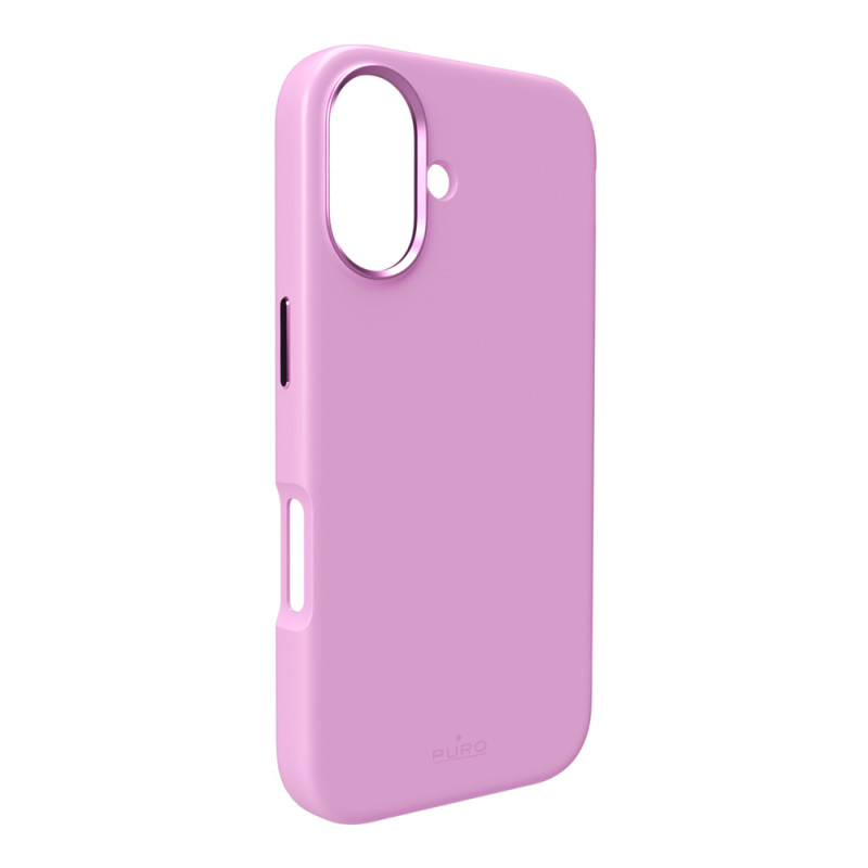 Kryt Puro ICON MAG PRO MagSafe pro iPhone 16 - pink