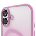 Kryt Puro Gradient MagSafe pro iPhone 16 – růžová