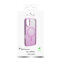 Kryt Puro Gradient MagSafe pro iPhone 16 – růžová