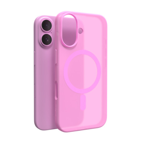 Kryt Puro Daylight MagSafe pro iPhone 16 - pink