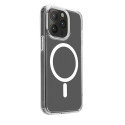 Kryt Puro LITE MAG PRO MagSafe pro iPhone 15 Pro - bílá