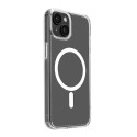 Kryt Puro Lite Mag s MagSafe pro iPhone 15 - čirý