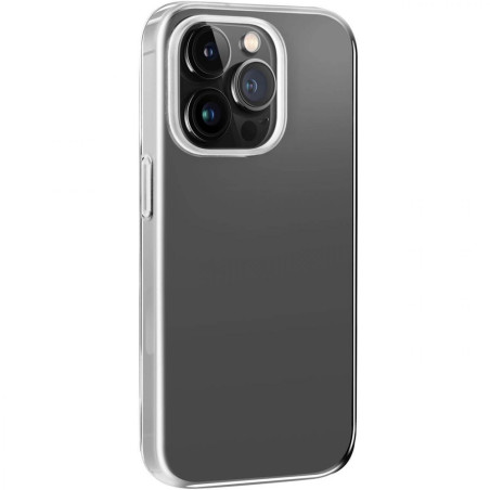 Kryt Puro Impact Clear pro iPhone 14 Pro Max - transparentní
