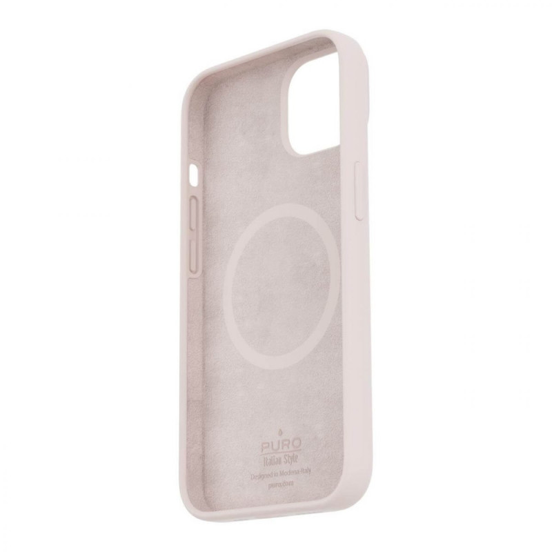 Kryt Puro ICON MAG pro iPhone 14 Pro Max - růžová