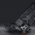 NILLKIN Adventurer Case Ultra odolný kryt s krytkou kamery pro iPhone 13 Pro, černo-červený