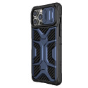 NILLKIN Adventurer Case Ultra odolný kryt s krytkou kamery pro iPhone 13 Pro, černo-modrý