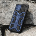 NILLKIN Adventurer Case Ultra odolný kryt s krytkou kamery pro iPhone 13 Pro, černo-modrý