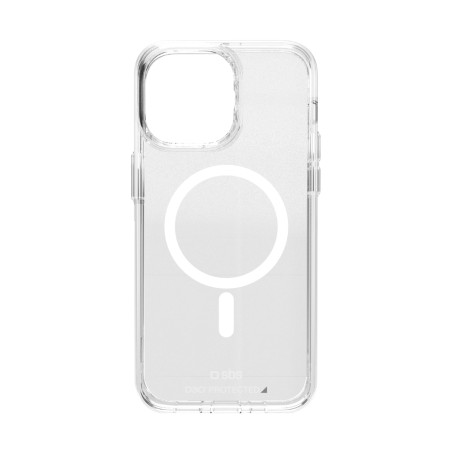 Kryt SBS Extreme Mag D3O MagSafe pro iPhone 16 Pro - transparentní
