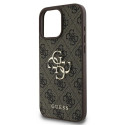 Kryt Guess 4G BIG LOGO pro iPhone 16 Pro - hnědá