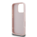Kryt Guess Quilted Metal Logo iPhone 16 Pro - růžová