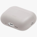 Pouzdro UNIQ LINO SILICONE pro AirPods Pro – béžové