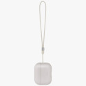 Pouzdro UNIQ LINO SILICONE pro AirPods Pro – béžové