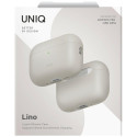 Pouzdro UNIQ LINO SILICONE pro AirPods Pro – béžové