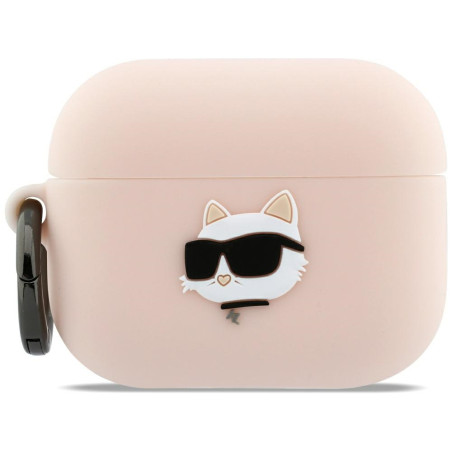 Kryt Karl Lagerfeld SILICONE CHAUPOETTE Head 3D pro AirPods Pro (3.) -