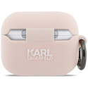 Kryt Karl Lagerfeld SILICONE CHAUPOETTE Head 3D pro AirPods Pro (3.) -
