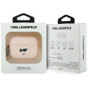 Kryt Karl Lagerfeld SILICONE CHAUPOETTE Head 3D pro AirPods Pro (3.) -