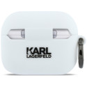 Pouzdro Karl Lagerfeld Karl Head 3D pro AirPods Pro 3 - bílá