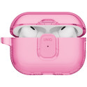 Kryt UNIQ GLASE PRO pro AirPods Pro 3 – transparentní růžová