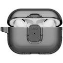 Kryt UNIQ GLASE PRO pro AirPods Pro 3 – transparentní černá