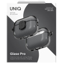 Kryt UNIQ GLASE PRO pro AirPods Pro 3 – transparentní černá