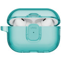 Kryt UNIQ GLASE PRO pro AirPods Pro 3 - transparentní modrá
