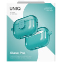 Kryt UNIQ GLASE PRO pro AirPods Pro 3 - transparentní modrá