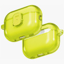 Pouzdro UNIQ GLASE PRO pro AirPods Pro 3 – transparentní žlutá
