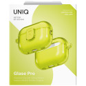 Pouzdro UNIQ GLASE PRO pro AirPods Pro 3 – transparentní žlutá