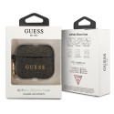 Kryt Guess RING SILICONE pro AirPods Pro - černá/zlatá