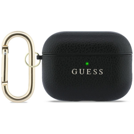 Kryt Guess GRainded Classic pro AirPods Pro (3. generace) - black