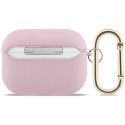 Kryt Guess Grained Classic Logo pro AirPods Pro (3rd gen) růžová