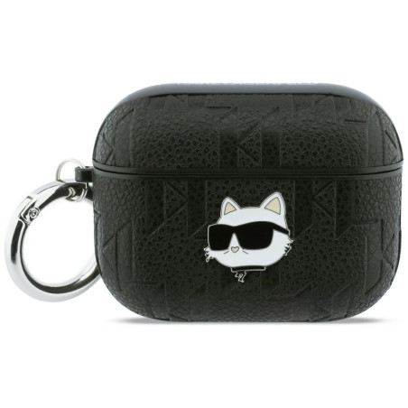 Pouzdro Karl Lagerfeld CHOUPETTE pro AirPods Pro 3 - černé