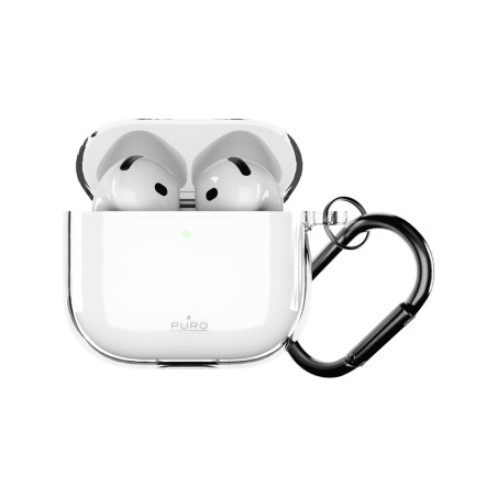 Puro 0.3 Nude kryt pro AirPods 4 - transparentní
