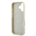 Kryt Guess Grained Ring MagSafe iPhone 16 - beige