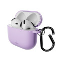 Pouzdro Puro Icon pro AirPods 4 - fialová