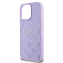 Kryt Guess SAFFIANO PEONY CLASSIC iPhone 16 Pro Max - fialová
