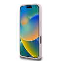 Kryt Karl Lagerfeld QUILTED SIGNATURE pro iPhone 16 Pro - růžový