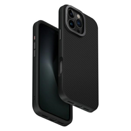 Kryt UNIQ KEVA MAX Magclick pro iPhone 16 Pro Max - černá