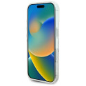 Kryt Guess IML HEART pro iPhone 16 – transparentní