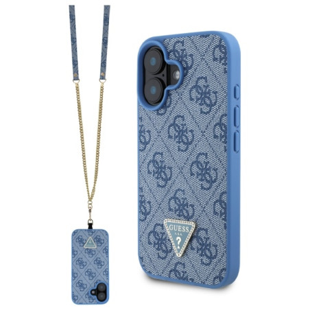 Kryt Guess pro iPhone 16 - modrý
