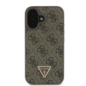 Pouzdro Guess pro iPhone 16 - hnědá