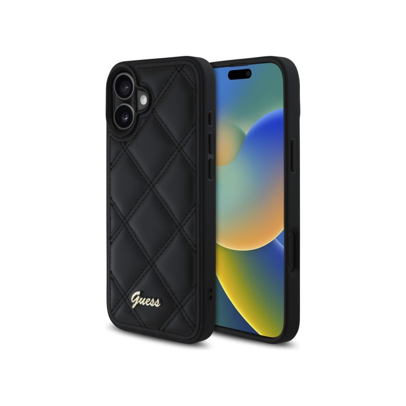 Kryt Guess New 4G Triangle pro iPhone 16 - black