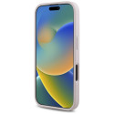Kryt Guess Metal Logo pro iPhone 16 - růžová