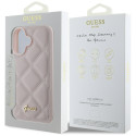 Kryt Guess Metal Logo pro iPhone 16 - růžová