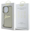Kryt Guess IML Heart pro iPhone 16 Pro Max - černý