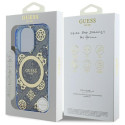 Kryt Guess Peony On 4G Background pro iPhone 16 Pro - blue