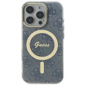 Kryt Guess IML 4G MagSafe pro iPhone 16 Pro - blue