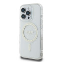 Kryt Guess GUHMP16LHFGERET pro iPhone 16 Pro - transparentní